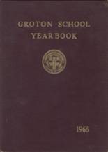 Groton School 1965 yearbook cover photo