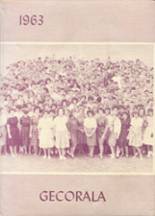 Geneva County High School 1963 yearbook cover photo