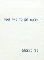 Maine West High School 1985 yearbook cover photo