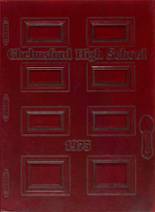 Chelmsford High School 1975 yearbook cover photo