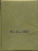 New Riegel High School 1967 yearbook cover photo