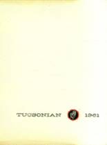 Tucson High School 1961 yearbook cover photo