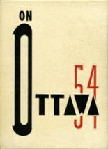 1954 Ottawa-Glandorf High School Yearbook from Ottawa, Ohio cover image