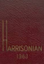 Harrison County High School 1963 yearbook cover photo