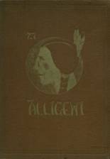 Allegany High School 1927 yearbook cover photo