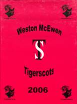 Weston-McEwen High School 2006 yearbook cover photo