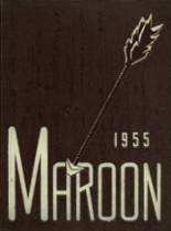1955 Elgin High School Yearbook from Elgin, Illinois cover image