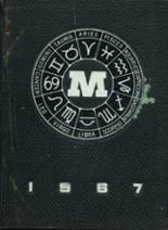 Mechanic Arts High School 1967 yearbook cover photo