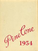 Rapid City Central High School 1954 yearbook cover photo