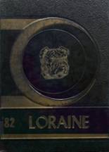 Loraine High School 1982 yearbook cover photo