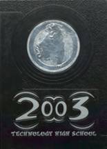 Technology High School 2003 yearbook cover photo