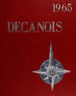 Decatur High School 1965 yearbook cover photo