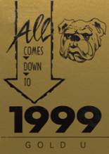 1999 Union High School Yearbook from Dugger, Indiana cover image