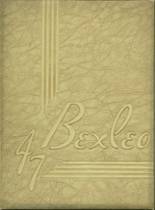 Bexley High School 1947 yearbook cover photo