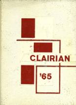 St. Clair High School 1965 yearbook cover photo