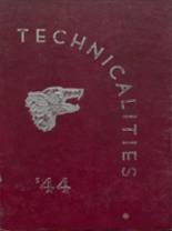 Fresno Technical High School 1944 yearbook cover photo