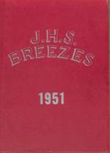 Jay High School 1951 yearbook cover photo