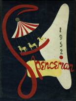 Spencer High School 1952 yearbook cover photo