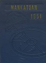 Mankato High School 1951 yearbook cover photo