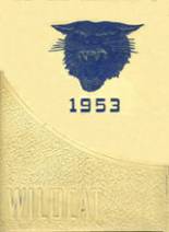 Checotah High School 1953 yearbook cover photo