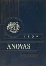 Savona High School 1959 yearbook cover photo