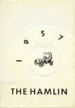Hamlin High School 1957 yearbook cover photo