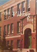 Decorah High School 1959 yearbook cover photo