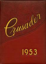 1953 Cathedral High School Yearbook from Belleville, Illinois cover image