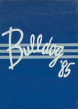 Batesville High School 1985 yearbook cover photo