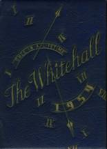 Whitehall High School 1954 yearbook cover photo