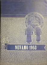 Nevada High School 1953 yearbook cover photo