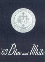 West Catholic Boys High School 1963 yearbook cover photo