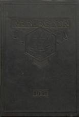 1931 South Whitley High School Yearbook from South whitley, Indiana cover image