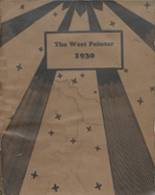 West Point High School 1930 yearbook cover photo