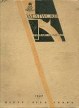 Wentworth Military Academy 1935 yearbook cover photo