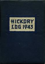 Hickory High School 1943 yearbook cover photo