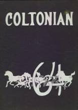 Colton-Pierrepont High School 1964 yearbook cover photo