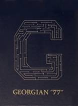 Georgetown High School 1977 yearbook cover photo