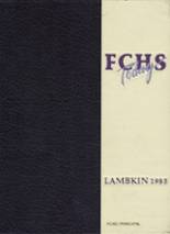 1985 Ft. Collins High School Yearbook from Ft. collins, Colorado cover image