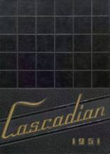 Cascade High School 1951 yearbook cover photo
