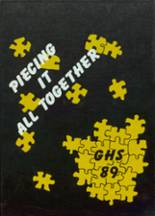 Groton High School 1989 yearbook cover photo