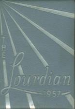 Lourdes High School 1957 yearbook cover photo