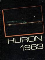 Huron High School 1983 yearbook cover photo
