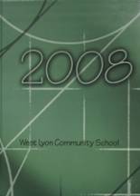 2008 West Lyon High School Yearbook from Inwood, Iowa cover image