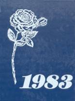 DuBois Area High School 1983 yearbook cover photo