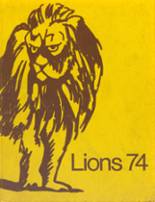 Greensburg Salem High School 1974 yearbook cover photo