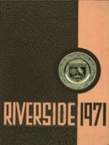 Riverside High School 1971 yearbook cover photo