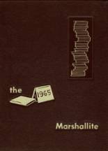 John Marshall High School 1965 yearbook cover photo