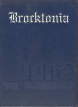 Brockton High School 1962 yearbook cover photo