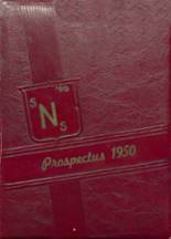St. Nicholas High School 1950 yearbook cover photo